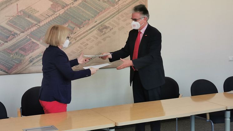 Synergien nutzen und regionale Potenziale stärken: TH Wildau und HWK Cottbus unterzeichnen Kooperationsvereinbarung 