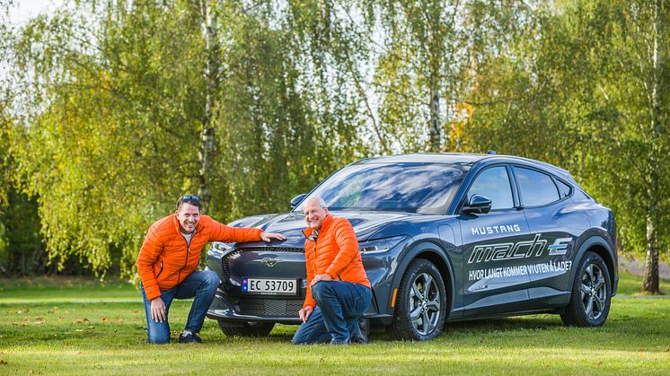 Ford Mustang Mach-E rekkeviddetest 2021 høst