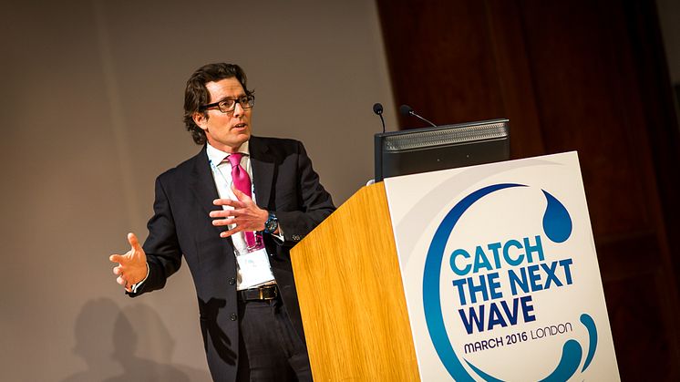 Hi-res image - OINA - Alistair Ramsden speaks at Catch the Next Wave in London