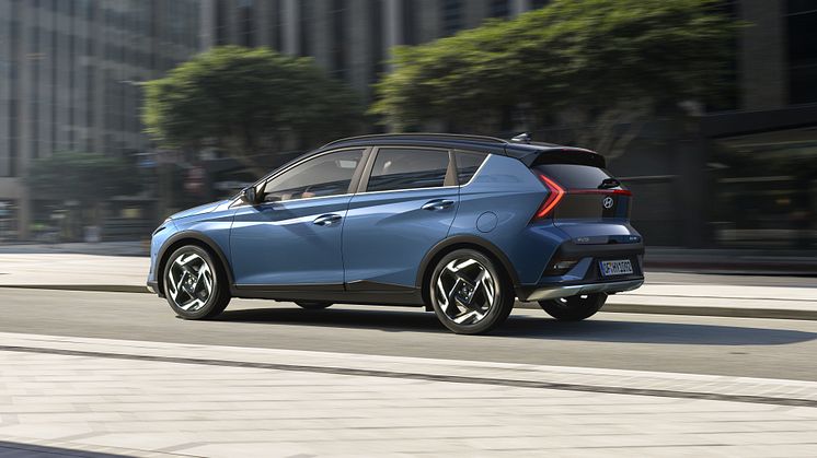 Nya uppdaterade Hyundai Bayon.
