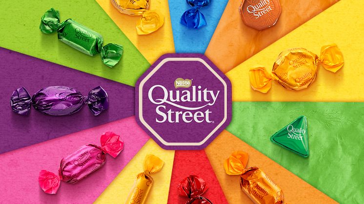 Quality Street introducerer mere klimavenlig papirindpakning til favorit chokolade.