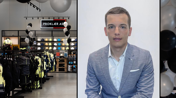 OPPTATT AV RIKTIG HMS: Proklær, med Gediminas Paulauskas som daglig leder (blidet), bidrar med arbeidstøy og verneutstyr som sørger for trygghet på jobb.