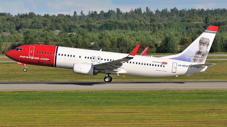 Norwegian-flyet LN-NOW