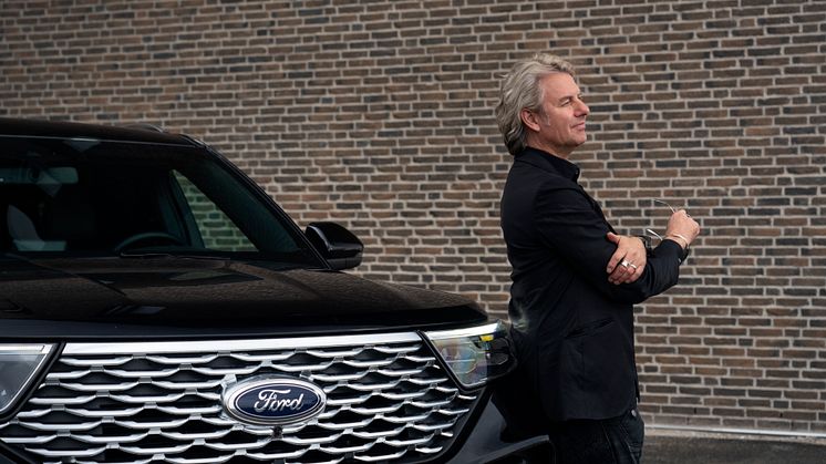 Joe Labero blir ny ambassadör för Ford i Sverige