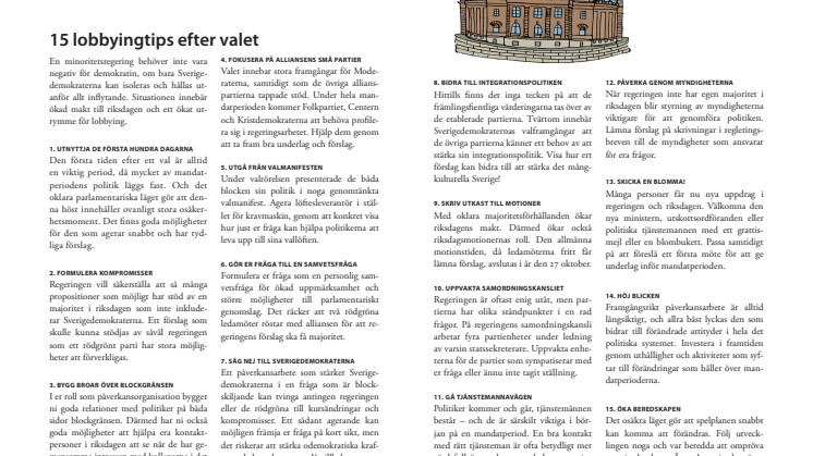 15 lobbyingtips