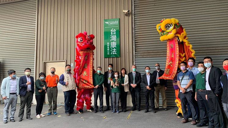 Camfil expands production in Taiwan, another step closer towards the sustainable future