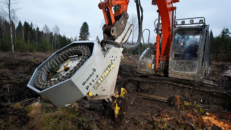 ”Skogsgrävare” billig och mångsidig lösning