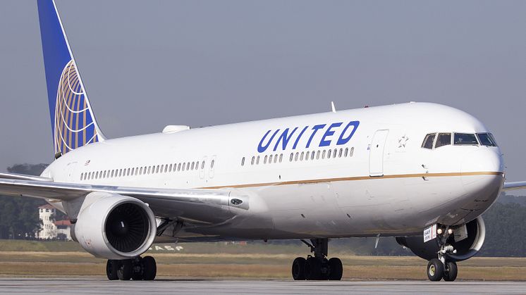Hi-res image - Cobham SATCOM - SB-S will be evaluated on United Airlines’ Boeing 767 aircraft (pictured)