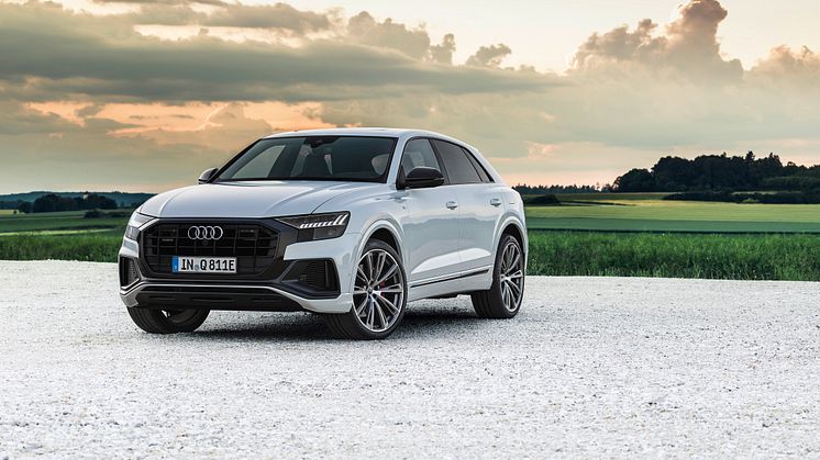 Audi Q8 60 TFSI e quattro (Gletsjerhvid)