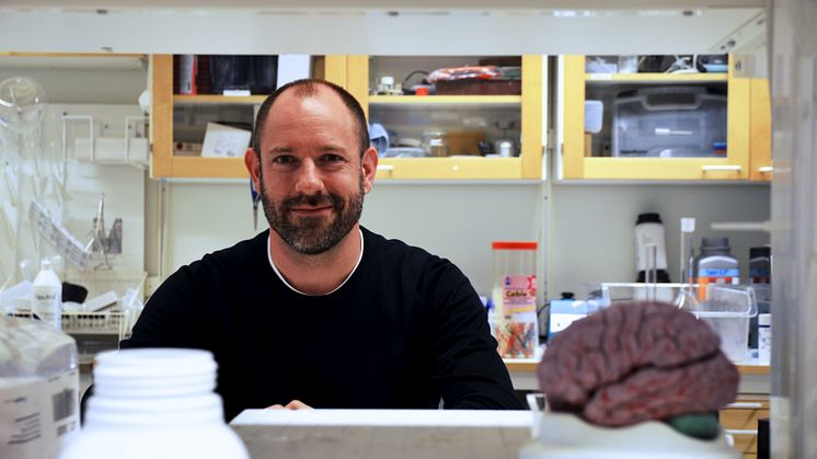 Christian Broberger, professor i neurokemi vid Institutionen för biokemi och biofysik, Stockholms universitet. Foto: Mika Neitz Pettersson