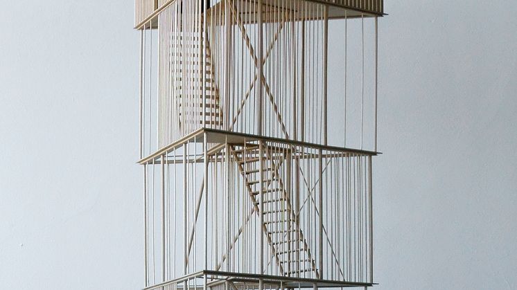Johansen Skovsted Arkitekter. Fugleudkigstårn ved Tipperne Ringkøbing Fjord.