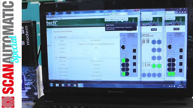 Ringnätverk och managed switch