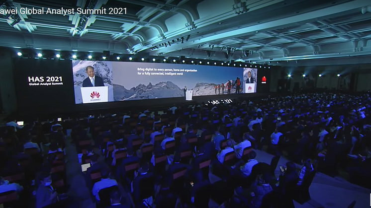 Den 12-14 april pågår Huawei Analyst Summit 2021. Online för en internationell publik.