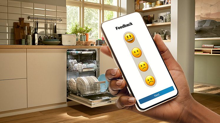 Bosch Intelligent Programme: älykäs ohjelma, joka mahdollistaa käyttäjäpalautteen antamisen Home Connect -sovelluksen kautta