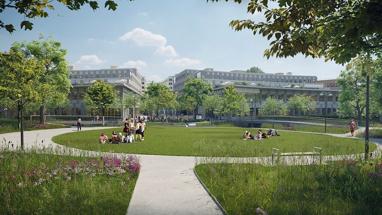 Campus Albano, Albano park, Stockholm