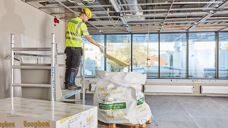 Ecophon bidrar till en cirkulär byggbransch
