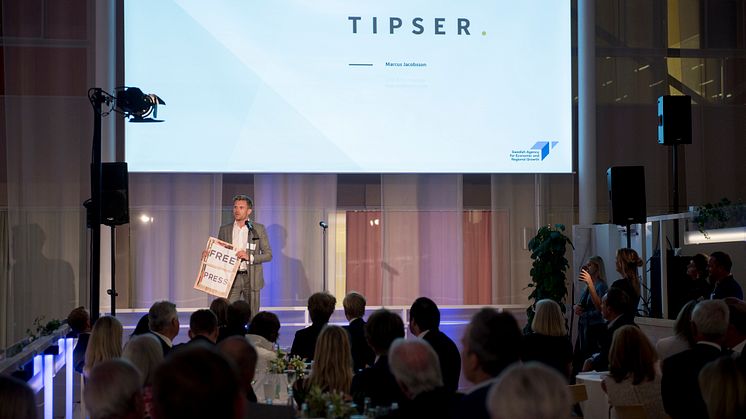 Tipser är ett av de techföretag som har valts ut att delta i acceleratorprogrammet i samband med Innovate46 i New York 8-12 oktober.