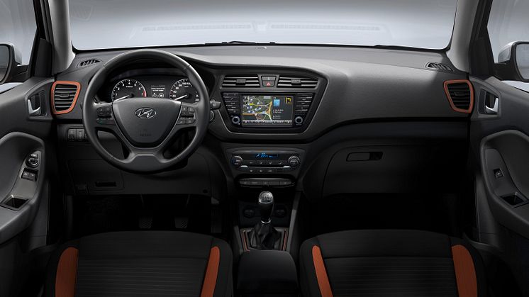 Nye Hyundai i20 Coupe, dashboard