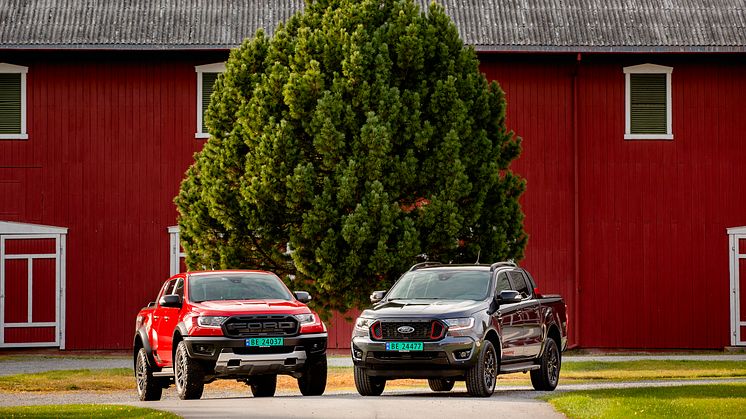 Ford Ranger Mest solgte pickup 2020