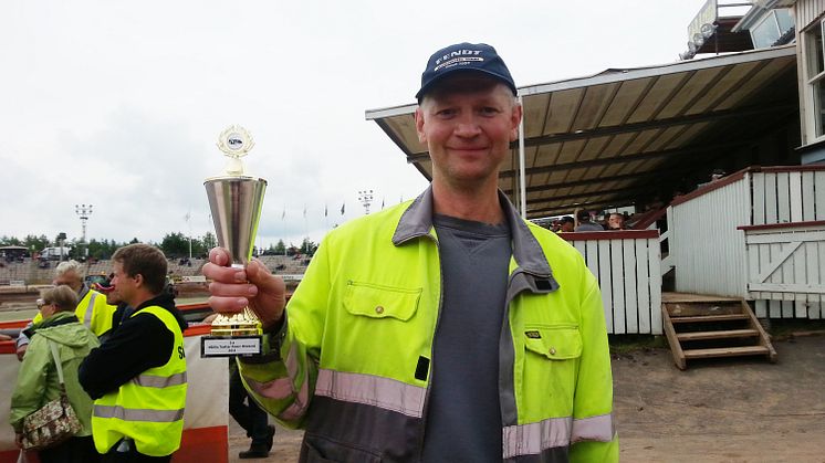 Lennart Davidsson - andraplats med Volvo L60G i Standard Tractor Pullin (upp till 12ton)