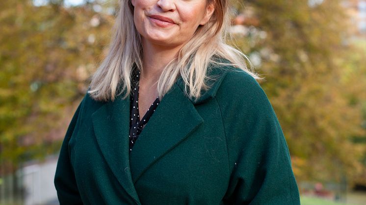 Selma Lønning Aarø er aktuell med grøssaren «Bergatt», skriven for 12-16-åringar. Foto: Sara Berntsen