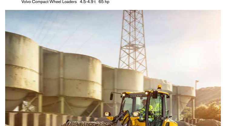 Volvo L20H och L25H - broschyr med specifikationer (eng)