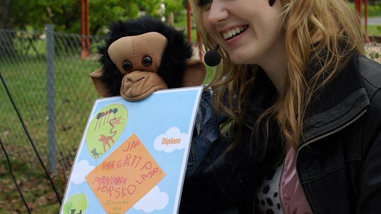 18 maj 2011 - Baklängesmarsch i Taberg med Zillah & Totte