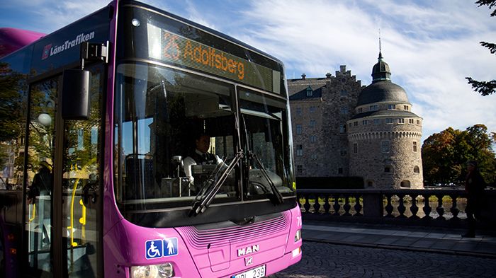 Till exempel drivs stadsbussarna i Örebro med biogas.