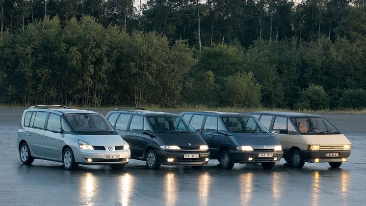 En legende fylder år - Renault Espace gennem 30 år