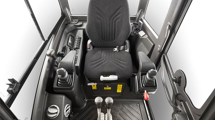Volvo EC15D, EC18D, EC20D minigrävare - hytt