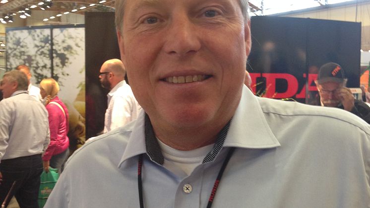 Mikael Comrin, säljchef för Honda Power Equipment Sweden.