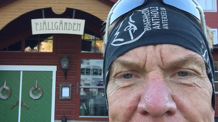 Mats Eriksson utanför Fjällgården i Ramundberget