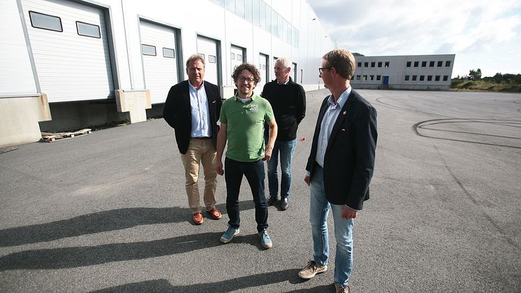 Grønn fabrikk - Lidle- bygget på Os utenfor Bergen
