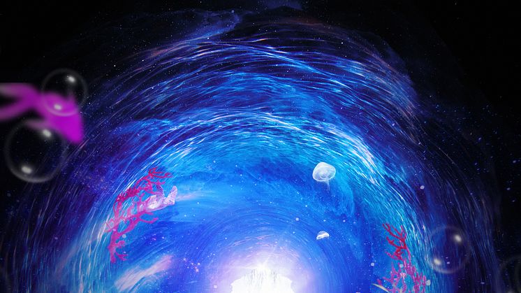 Den kosmiska havsträdgårdspassagen - pressbild