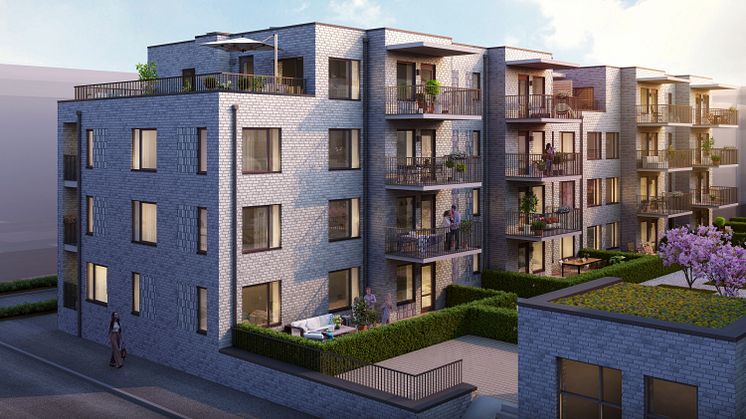 I Västra Munktellstaden i Eskilstuna växer en ny spännande stadsdel fram vid forsande vattendrag, broar och holmar. Här planerar Riksbyggen för 48 nya bostadsrätter i Brf Lokomotivet.