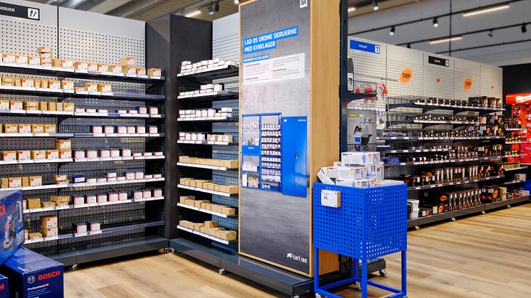 Ny butiksindretning i Randers