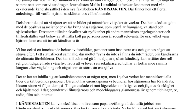 Kändisarna får oss att må bra 