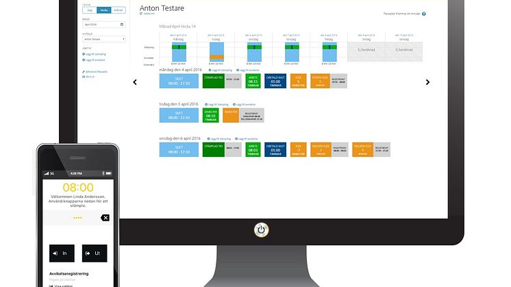 Hogia MyTime som app för Windows 10