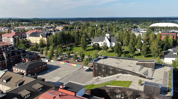 Här på Löjan ska ett modernt bostadskvarter växa fram. Foto: Sara Holm