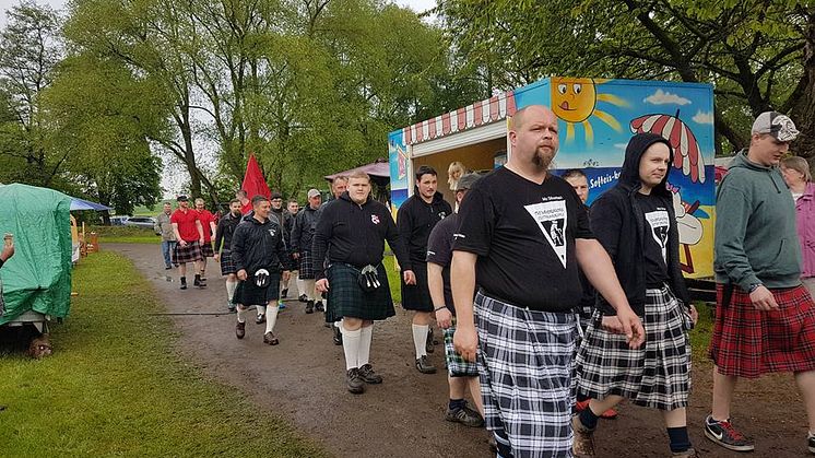 18. Highland Games in Prießnitz: Kinderhospiz Bärenherz wird zum 4. Mal mit einer Spende bedacht