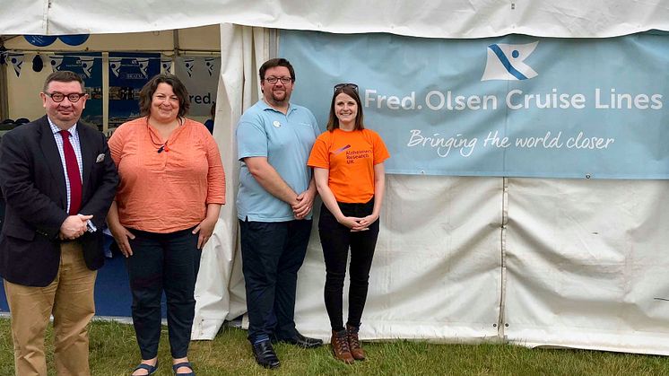 Fred. Olsen announces its three new staff charities for 2018/19