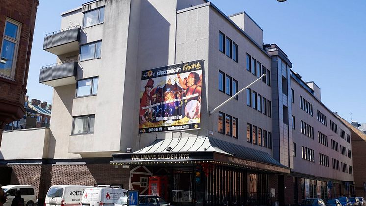 Den anrika lokalen har inhyst både dansrestaurangen Baldakinen och Wallmans salonger. Nu blir den en ny studio åt spelföretaget Sharkmob.