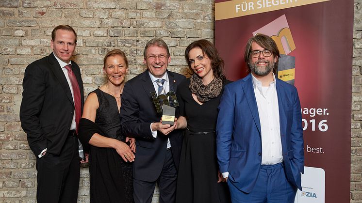 GAG Immobilien AG freut sich über den immobilienmanager Award 2016 in der Kategorie Kommunikation 