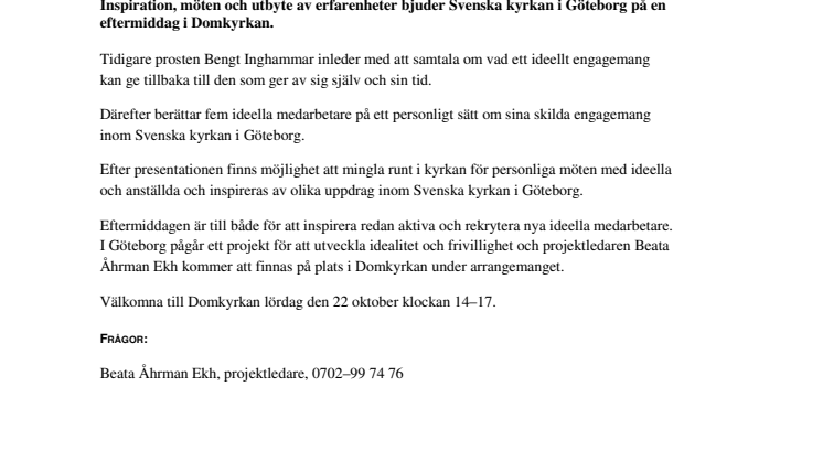 En dag i frivillighetens tecken