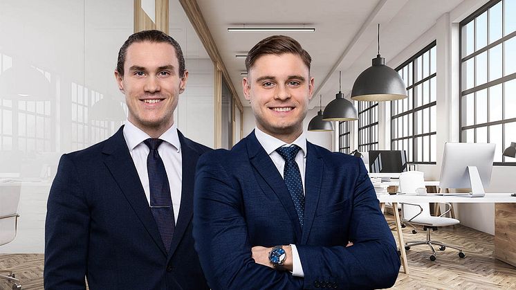 Erik Oom och Markus Dragicevic har rekryterats till Colliers Capital Markets-team.
