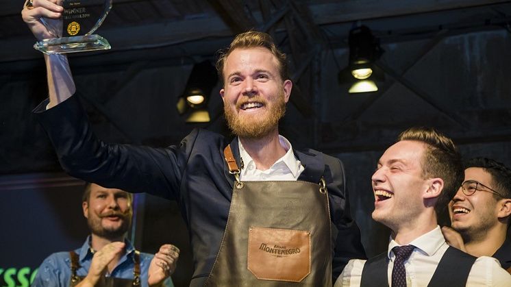 MARCUS FREDRIKSSON OF SWEDEN BEAT 11 CONTESTANTS TO TAKE THE TITLE AT THE GLOBAL FINAL IN MILAN, ITALY