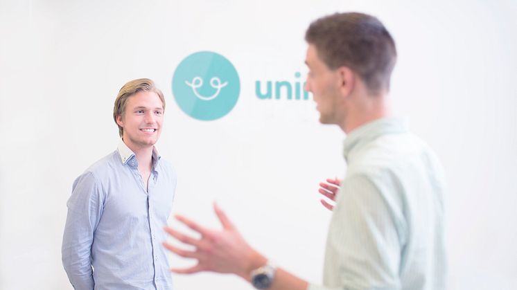 SiO inviterer Uninite til nettmøte med studentene. Uninite tilbyr en digital tjeneste som kobler leietakere sammen basert på personlighet og interesser. (Foto: Christoffer Meyer / Kind)