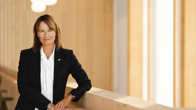 Skellefteås kommundirektör Kristina Sundin Jonsson. Pressbild: Jonas Westling