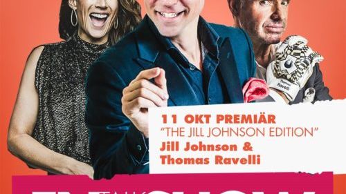 Göteborgspremiär för populära "En Talk Talk Show" med Stefan Odelberg och gästerna Jill Johnson och Thomas Ravelli!