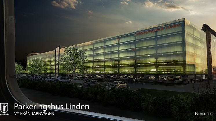 Parkeringshus Linden, Kungsbacka kommuns första parkeringshus